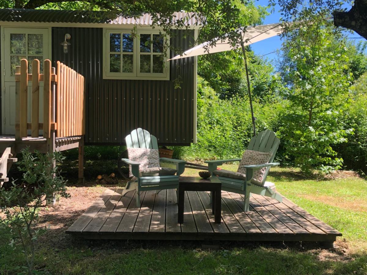 Вилла The Dordogne Huts With Private Pool And Jacuzzi Payzac  Экстерьер фото